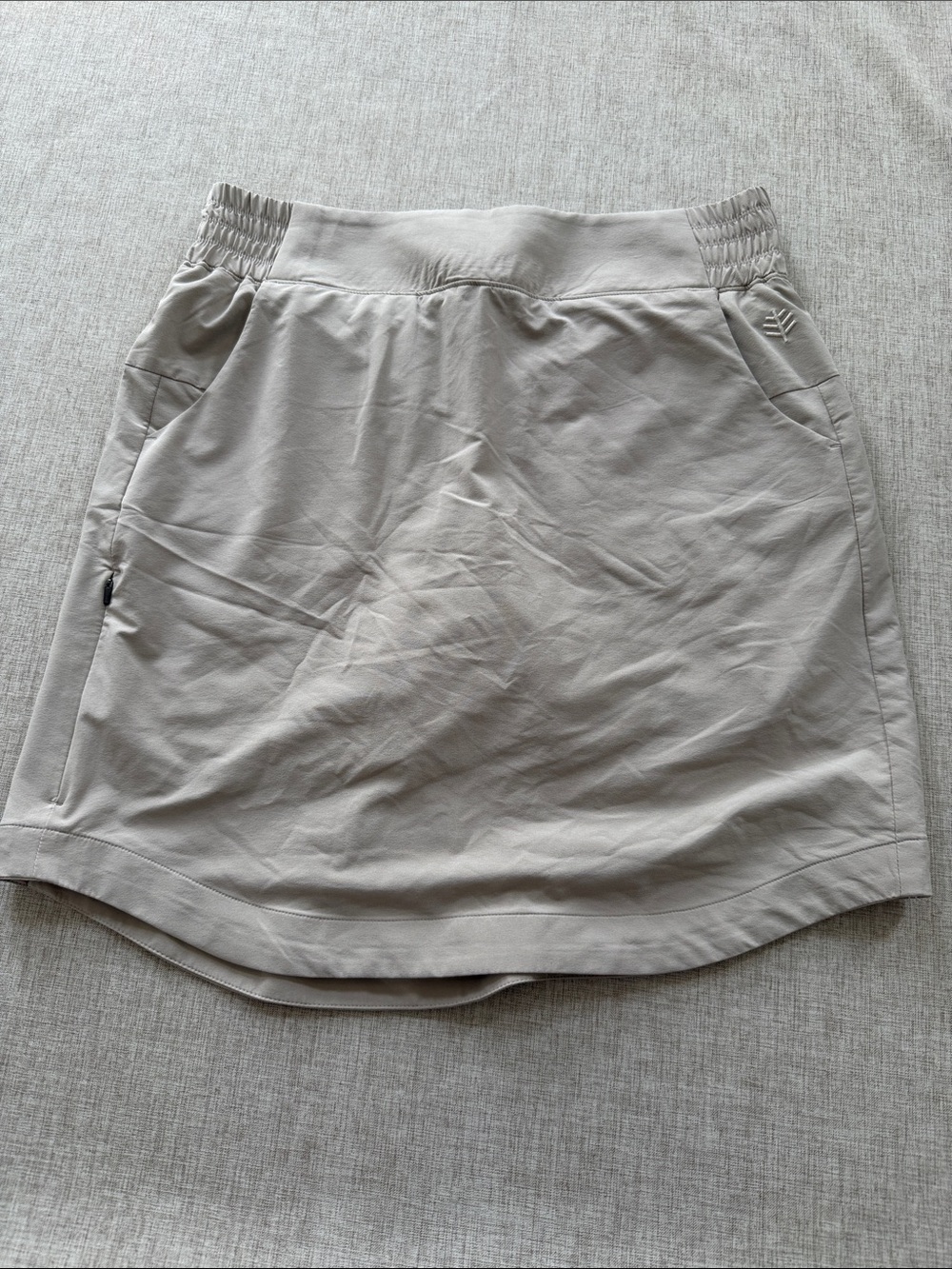 Coolibar Women's Pisa Travel Skort Size medium LuxeLite Fabric UPF 50 - Picture 2 of 15